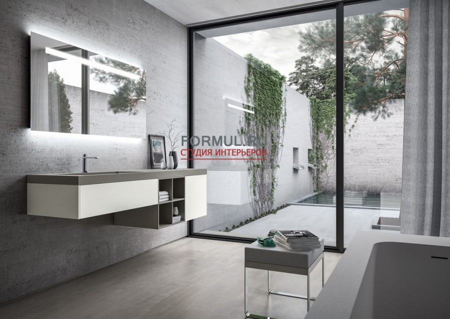 Комплект мебели для ванной Idea Group Sense